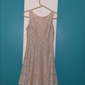 Blush Lace Special Occasion Dress